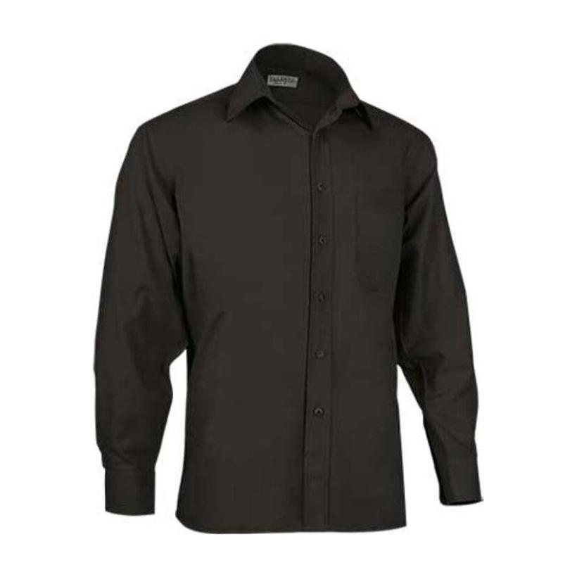 Cămașă cu mânecă lungă Oporto Negru