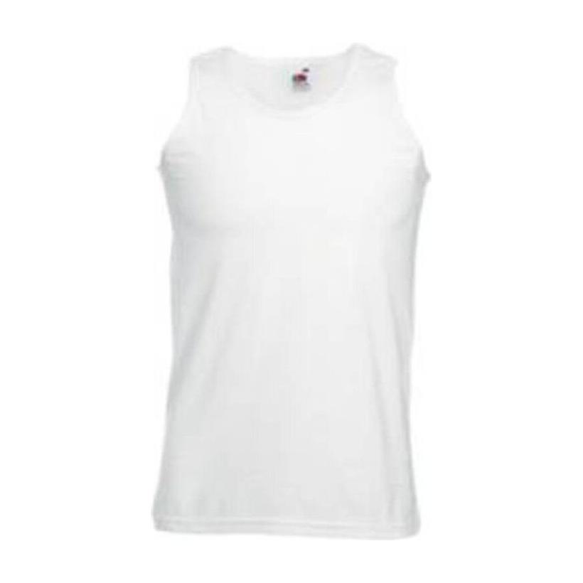ATHLETIC VEST White-Chewing Pink