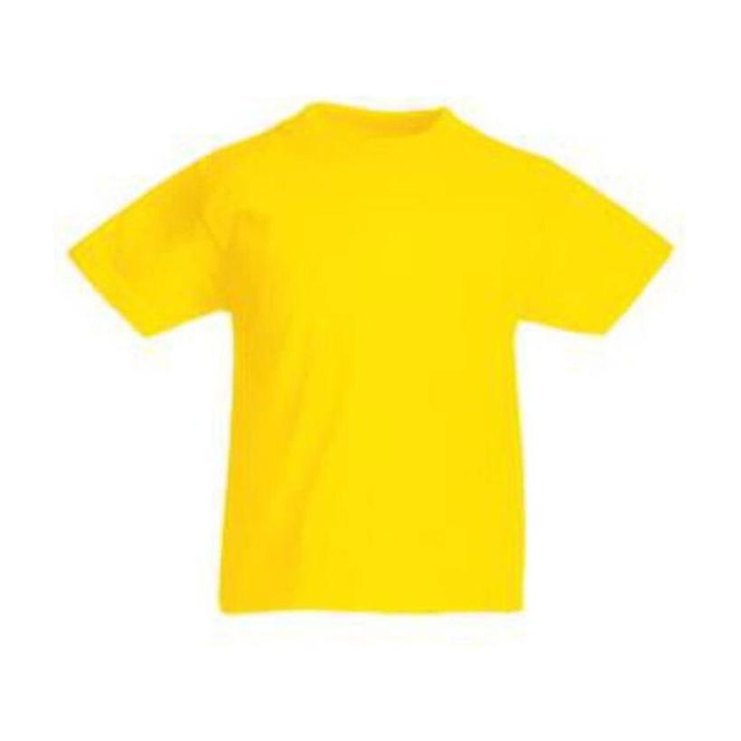 Tricou pentru copii Galben 14 - 15 ani
