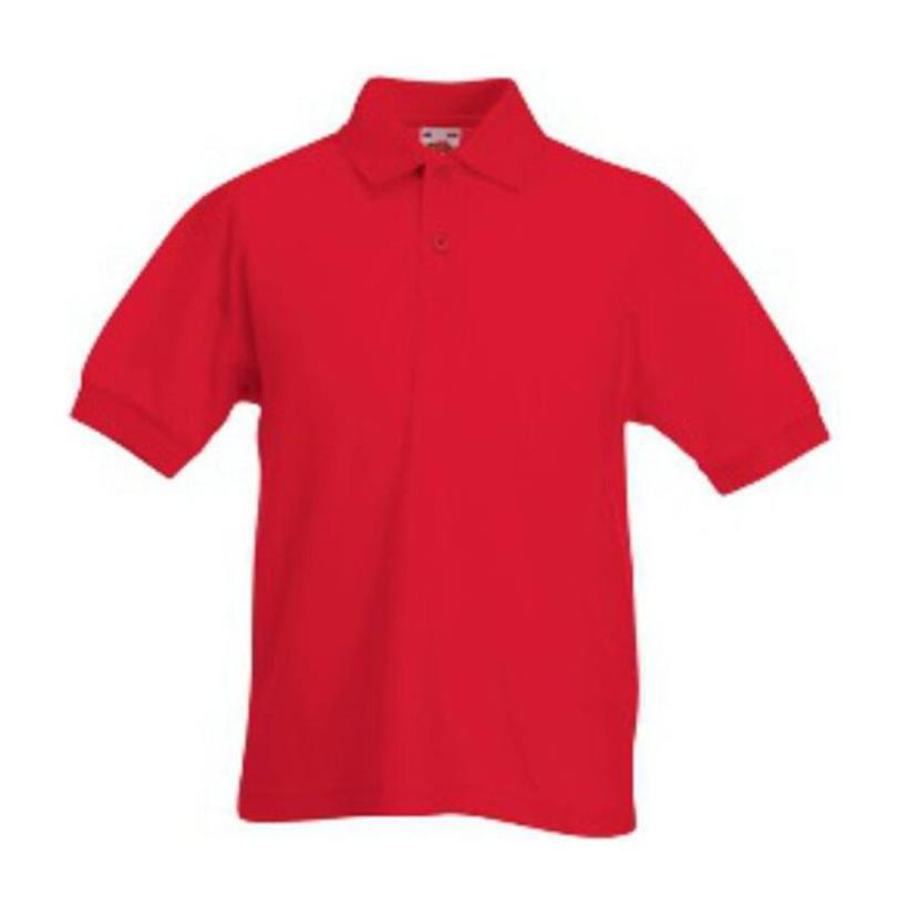 Tricou Polo pentru copii Pique Rosu