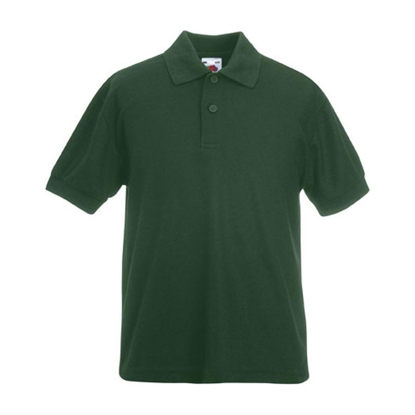 Tricou Polo pentru copii Pique Verde