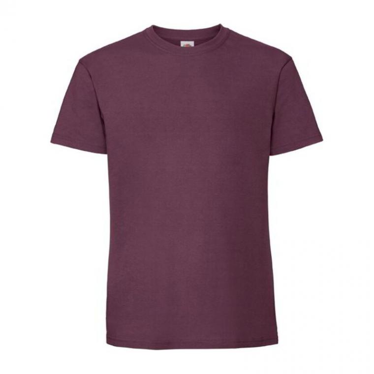 Tricou clasic Iconic Bordeaux 3XL