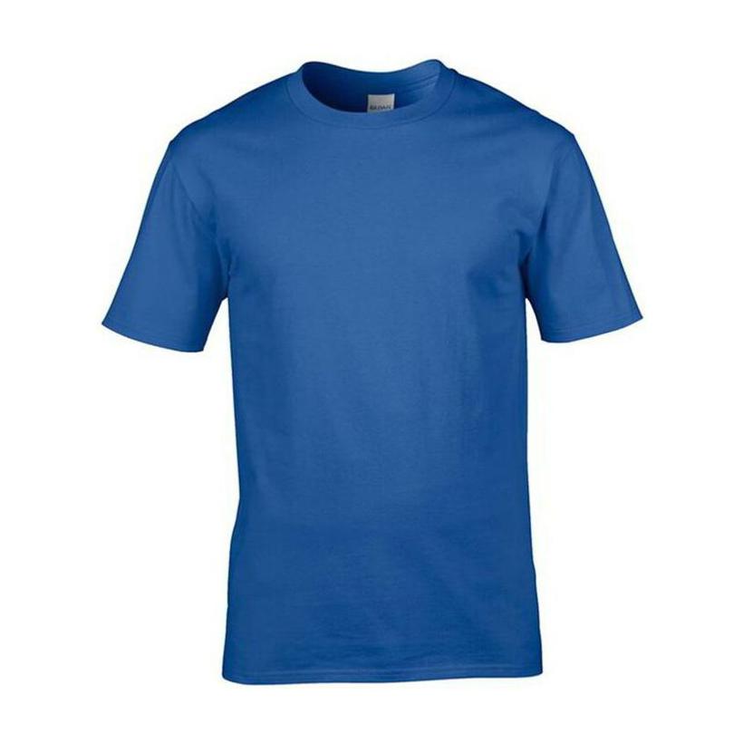 Tricou pentru adulți din bumbac Premium Albastru 3XL