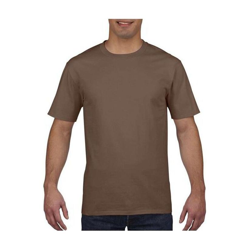 Tricou pentru adulți din bumbac Premium Maro XL