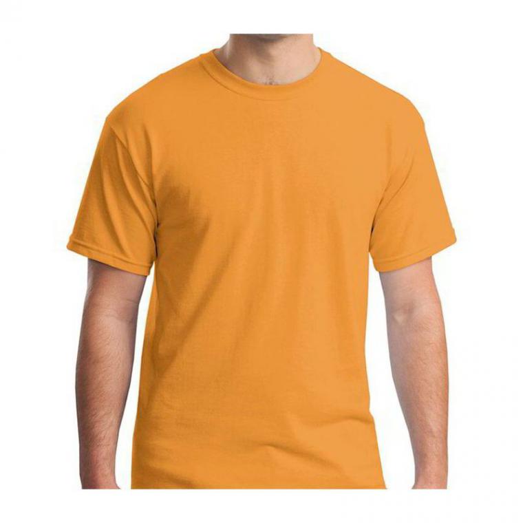 Tricou pentru adulți din bumbac GR Portocaliu XL