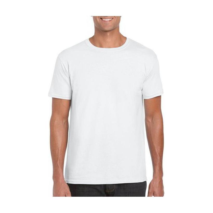 Tricou pentru adulți Softstyle alb S