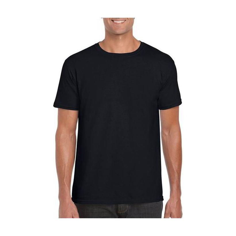 Tricou pentru adulți Softstyle Negru