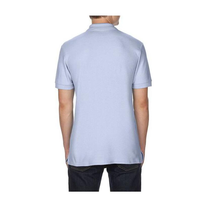 Tricou pentru adulți Polo din bumbac Premium Albastru XL