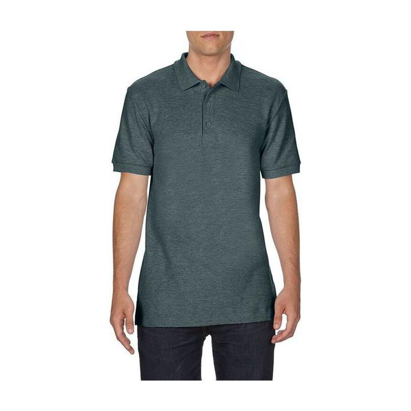 Tricou pentru adulți Polo din bumbac Premium Gri XL