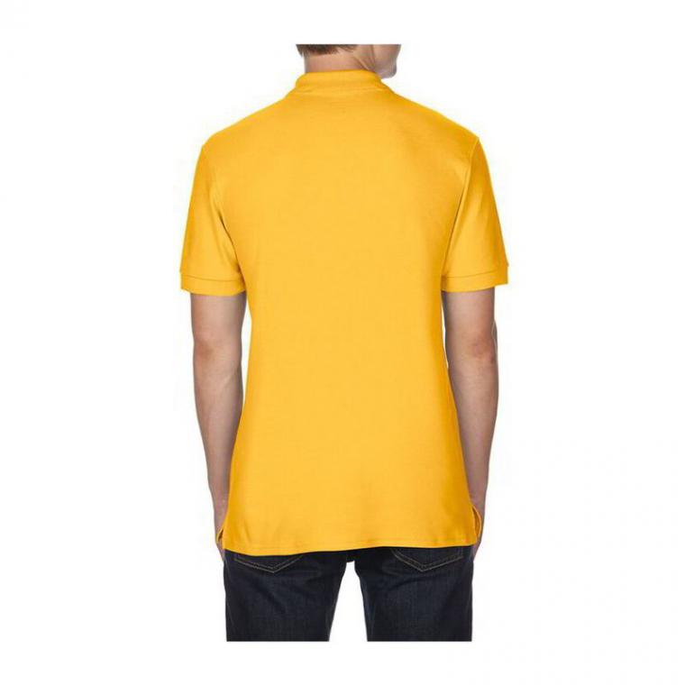 Tricou pentru adulți Polo din bumbac Premium Portocaliu XL