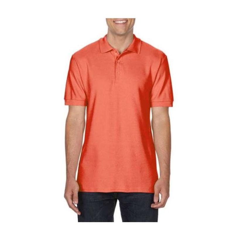 Tricou pentru adulți Polo din bumbac Premium Rosu XL