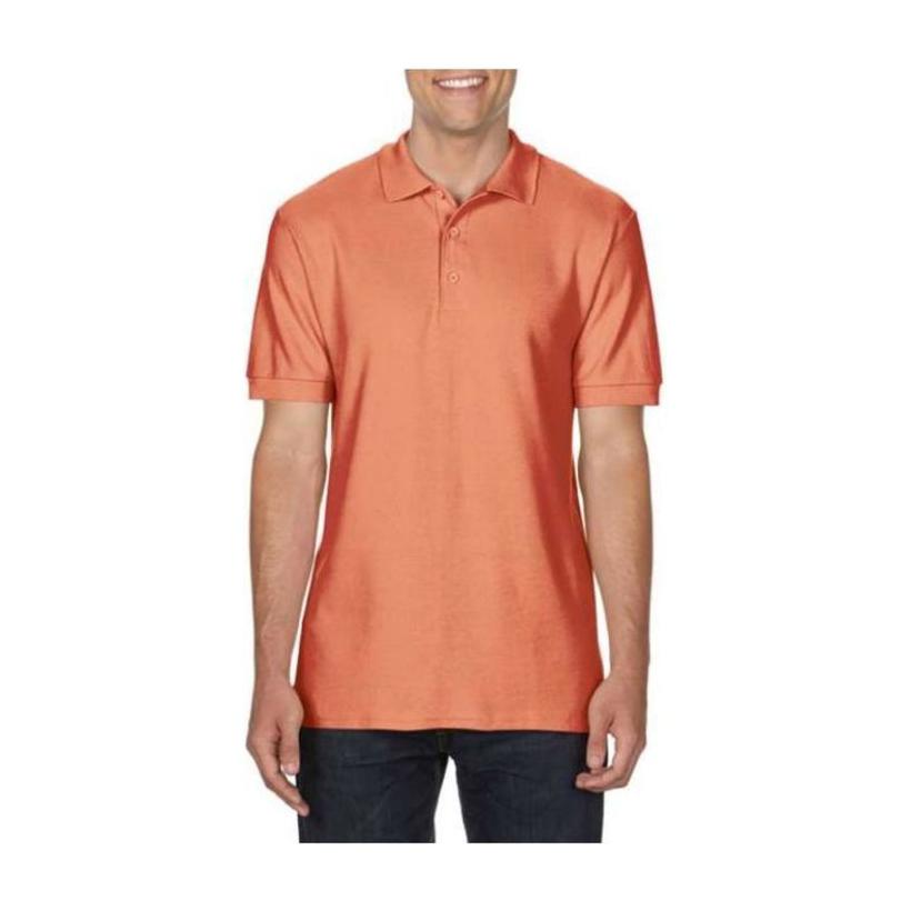 Tricou pentru adulți Polo din bumbac Premium Rosu XL