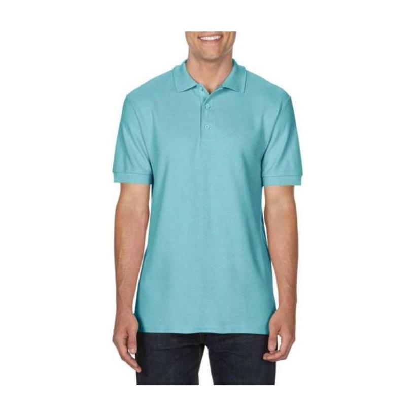 Tricou pentru adulți Polo din bumbac Premium Verde XL