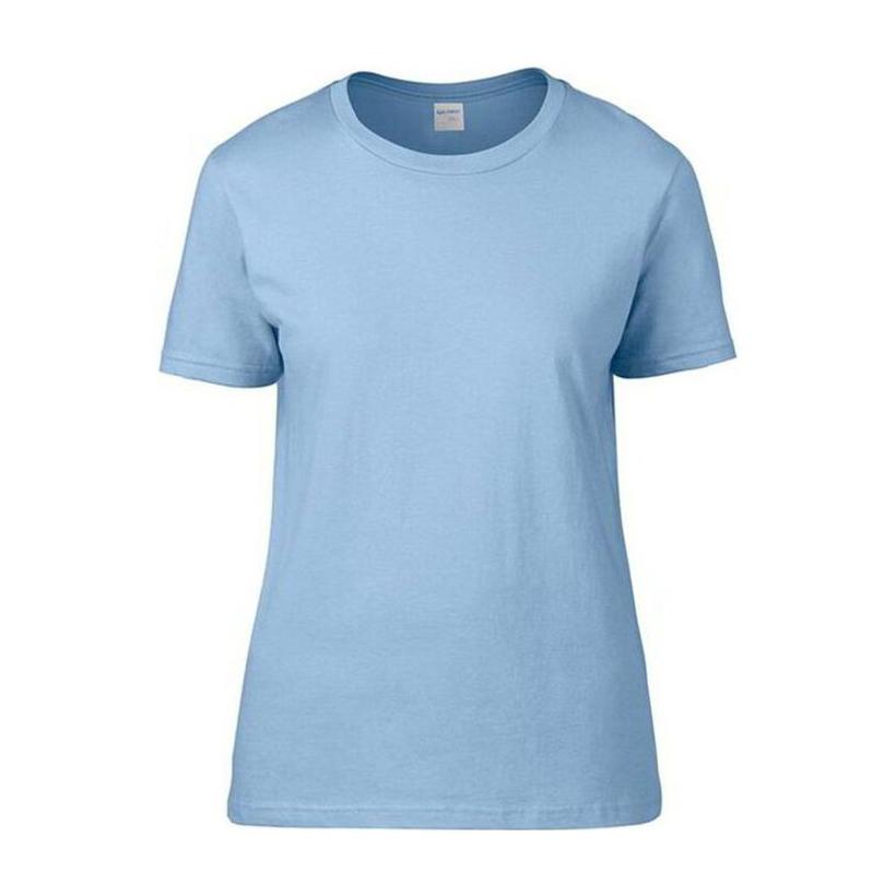 Tricou din bumbac pentru femei Premium Albastru L