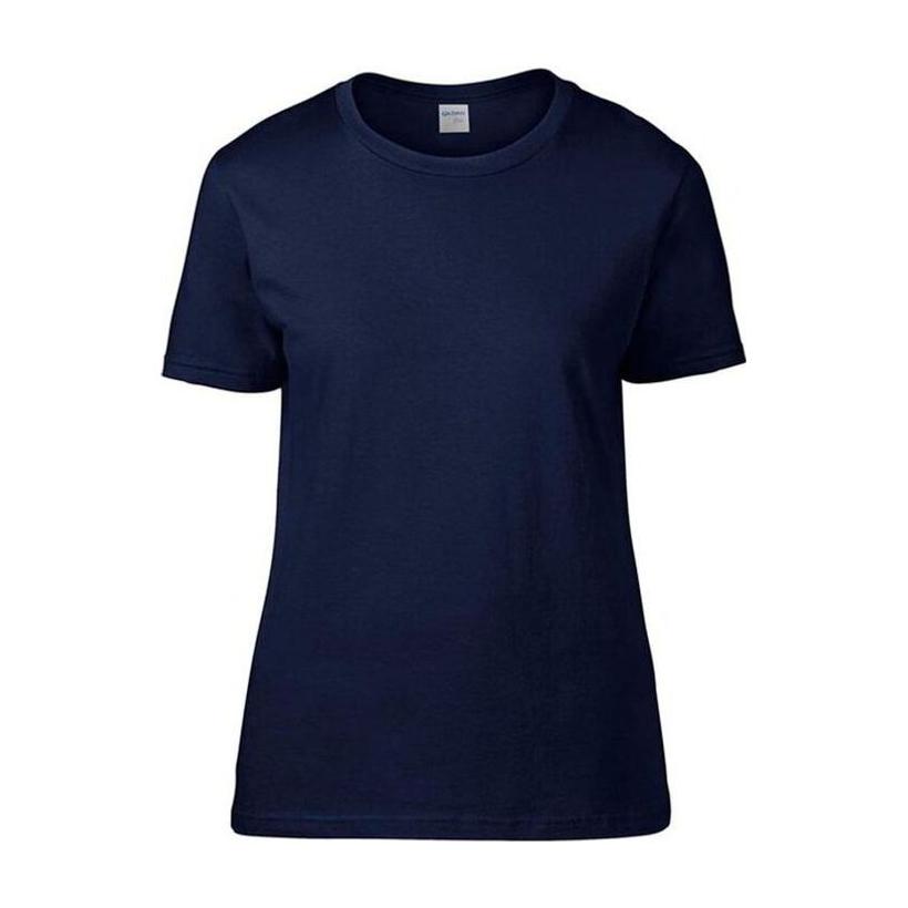 Tricou din bumbac pentru femei Premium Albastru L