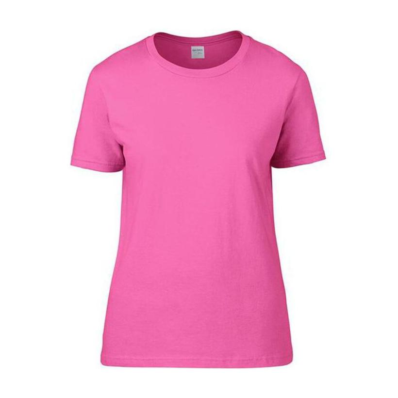 Tricou din bumbac pentru femei Premium Roz M