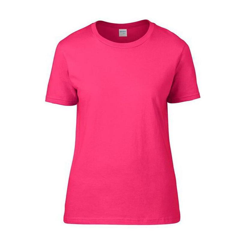 Tricou din bumbac pentru femei Premium Roz L