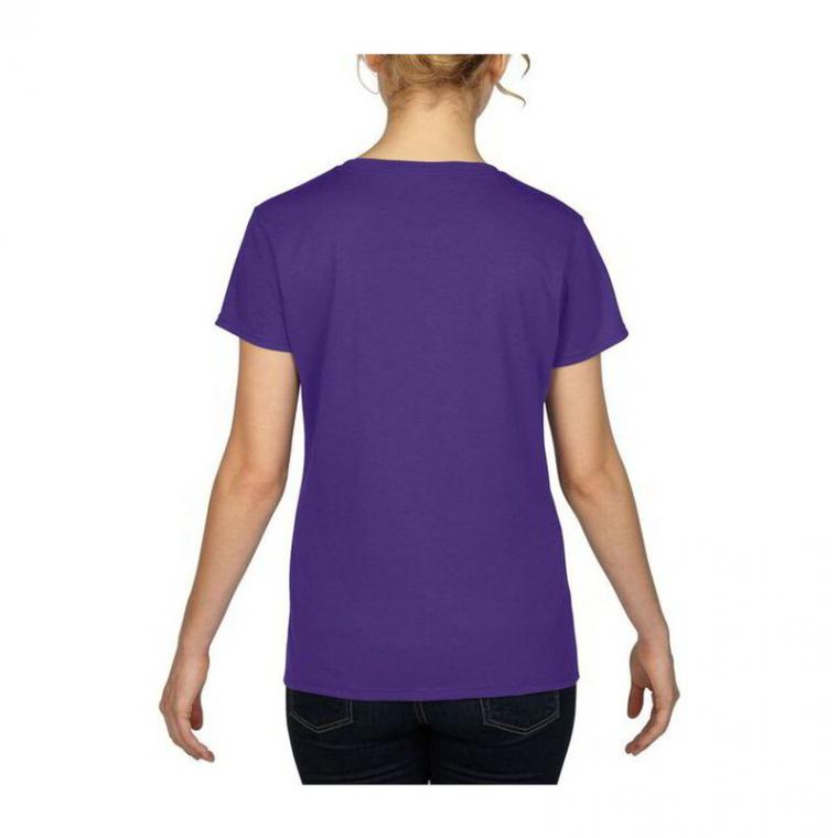 Tricou pentru femei din bumbac Mov XL