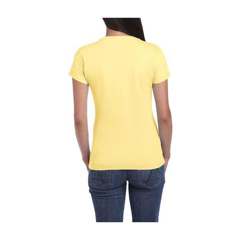 Tricou pentru femei Softstyle Galben XL