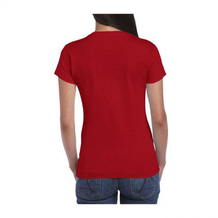 Tricou pentru femei Softstyle Rosu XL