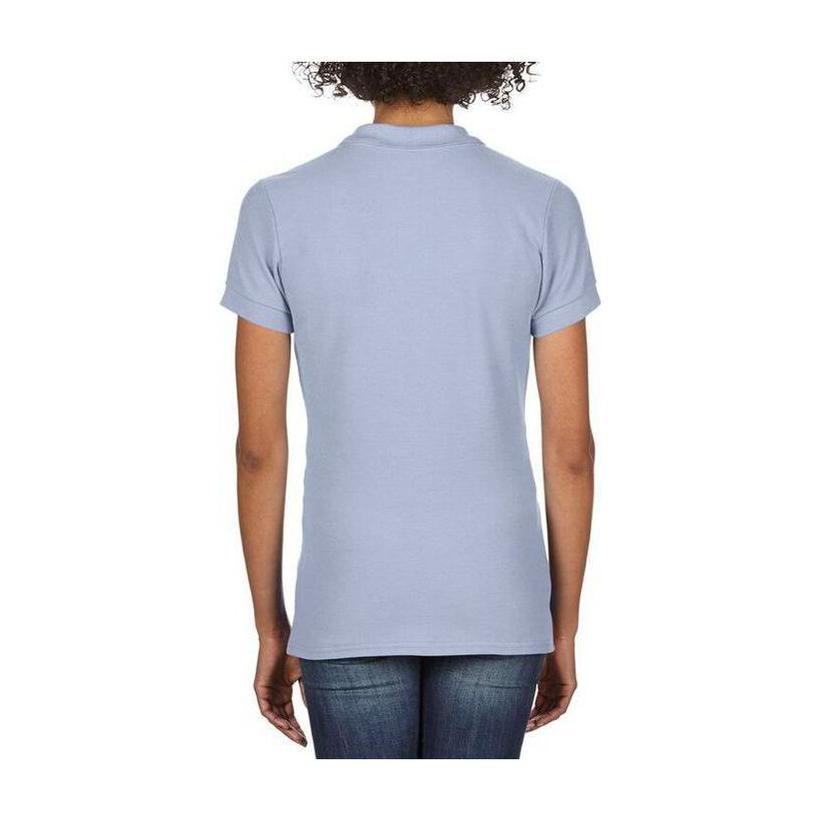 Tricou Polo pentru femei din bumbac Premium Light Blue