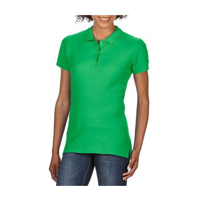 Tricou Polo pentru femei din bumbac Premium Verde XL