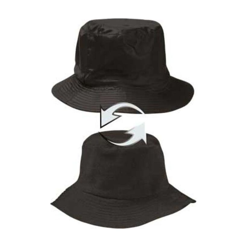 Pălărie cu două fețe Travel Negru