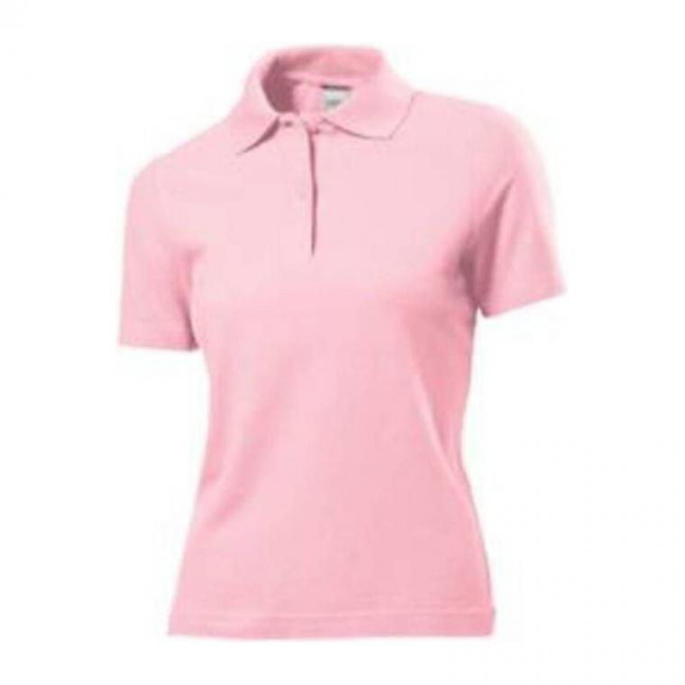 Tricou Polo pentru femei Roz XXL