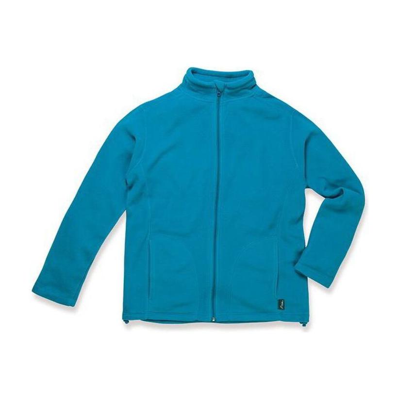 Jachetă Fleece Albastru XXL