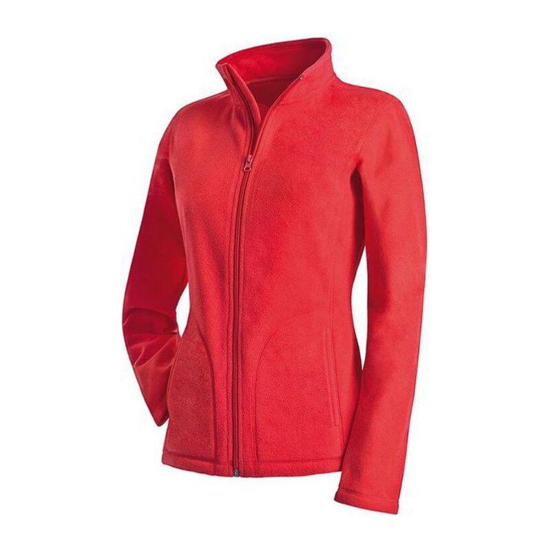 Jachetă Fleece Rosu L