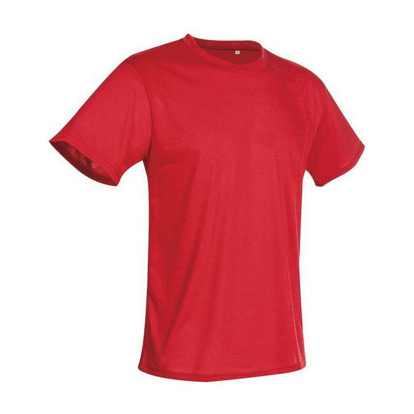 Tricou din bumbac Active Touch Rosu XXL