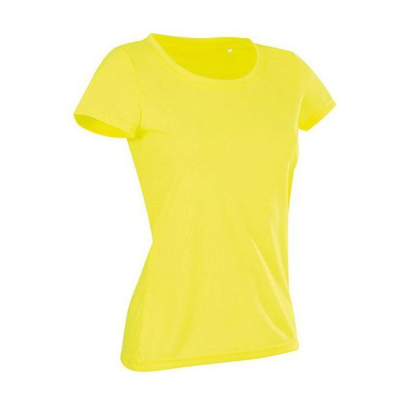 Tricou din bumbac Active Touch Galben L
