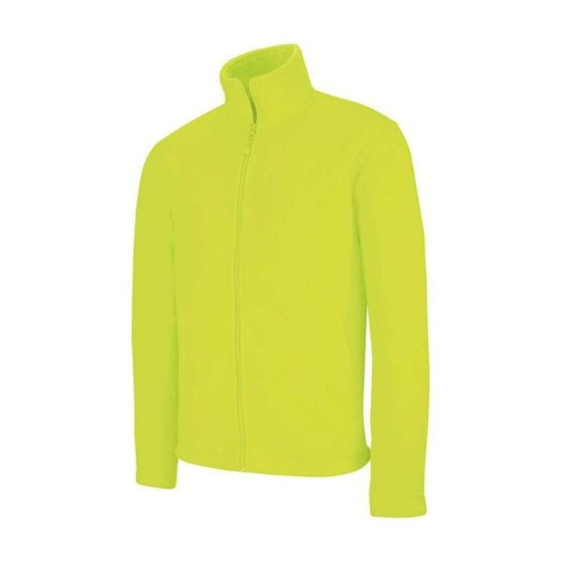 Jachetă micro fleece cu fermoar - Falco Galben