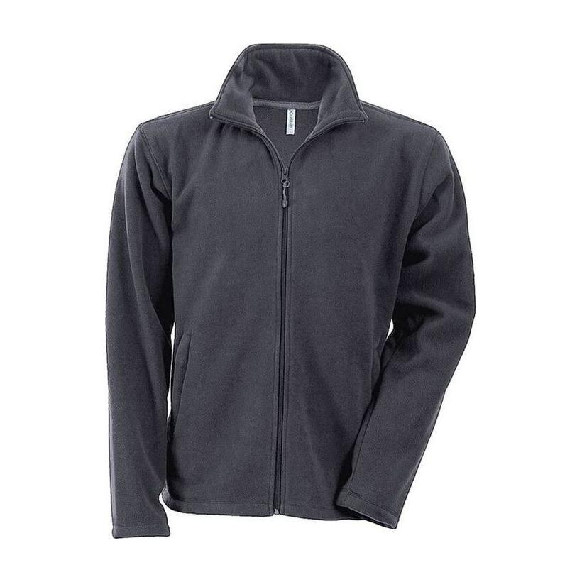 Jachetă micro fleece cu fermoar - Falco Gri 4XL