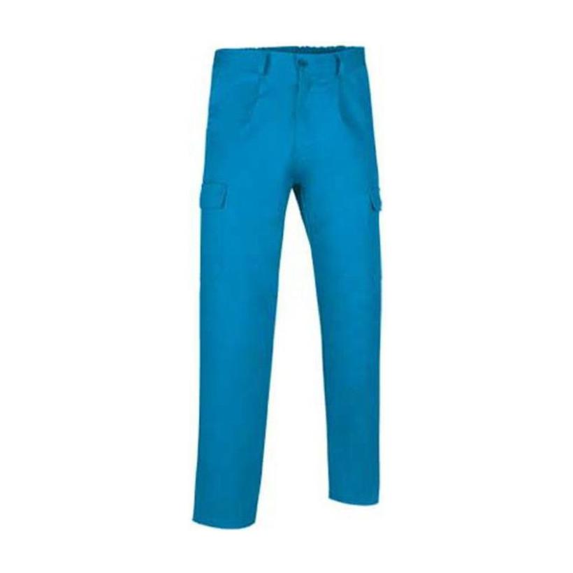 Pantaloni Caster Cyan Bleu