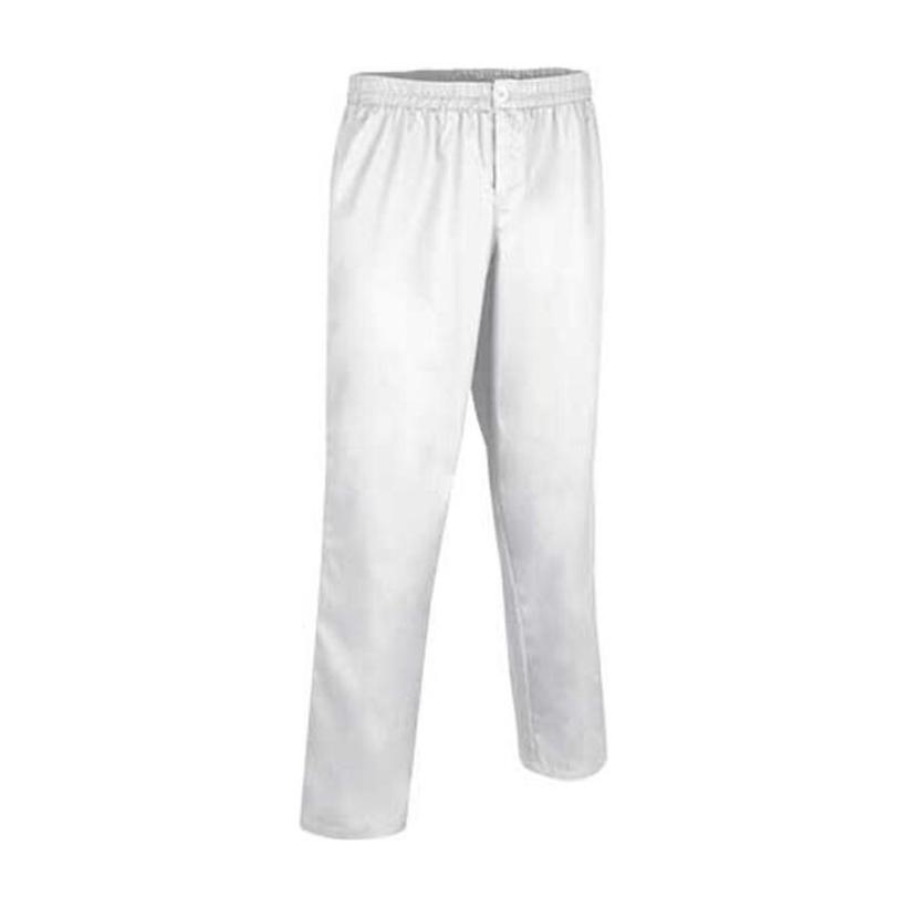 Pantaloni Pixel alb XS