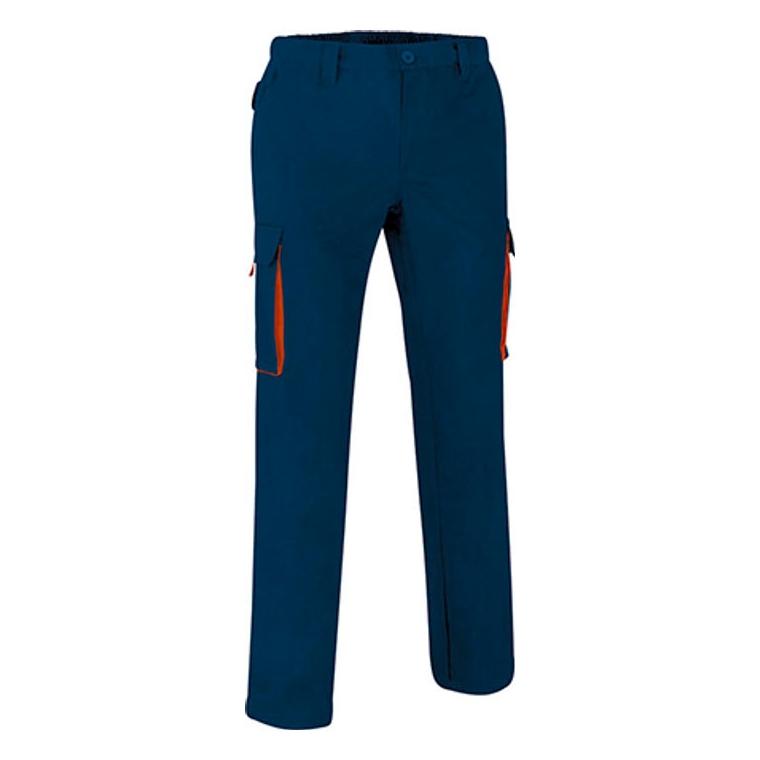 Pantaloni Thunder Orion Navy Blue-Party Orange