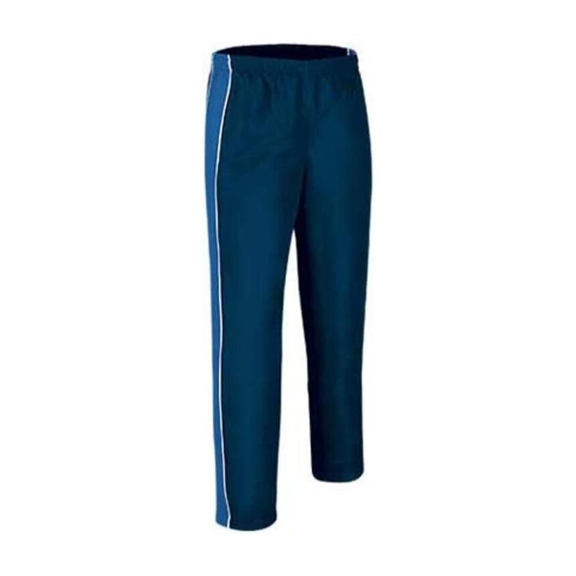 Pantaloni sport pentru copii Tournament Night Navy Blue - Sky Blue - White