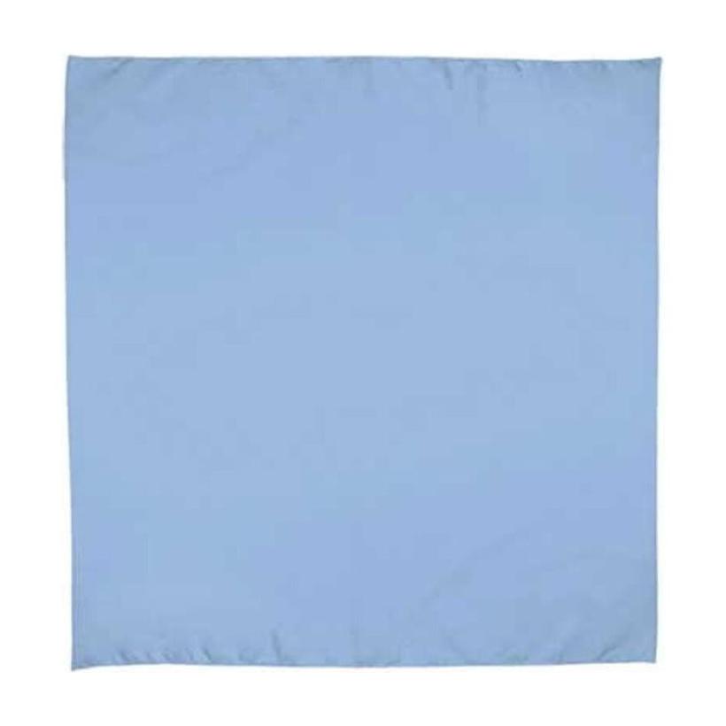 Square Handkerchief Bandana Sky Blue