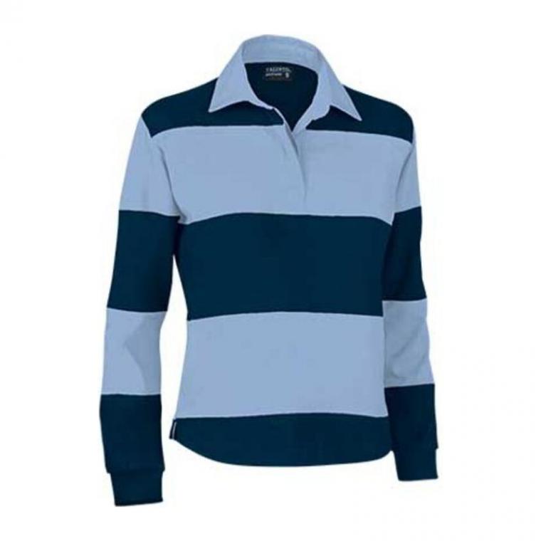 Tricou Polo pentru femei Rugby Kick Albastru XS