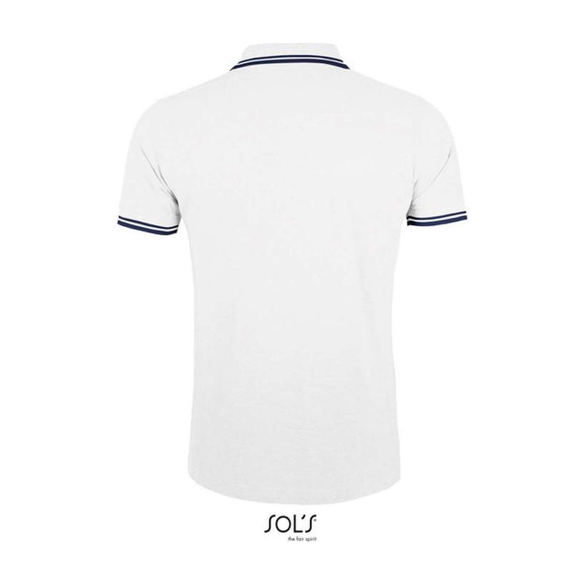 Tricou Polo pentru bărbați Solo's Pasadena Alb M