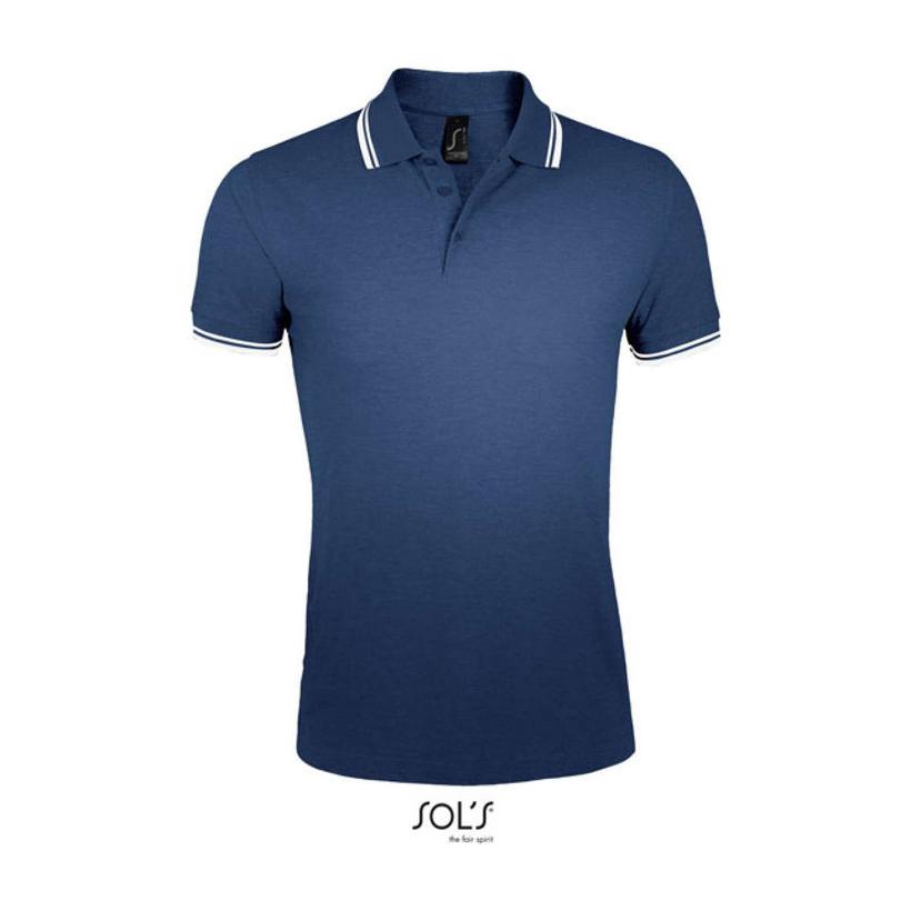 Tricou Polo pentru bărbați Solo's Pasadena Albastru 3XL