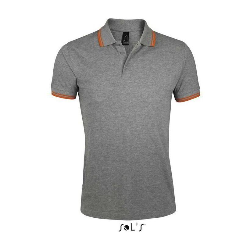 Tricou Polo pentru bărbați Solo's Pasadena Gri XXL