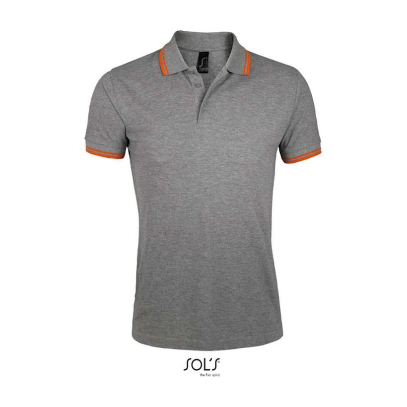 Tricou Polo pentru bărbați Solo's Pasadena Gri XL