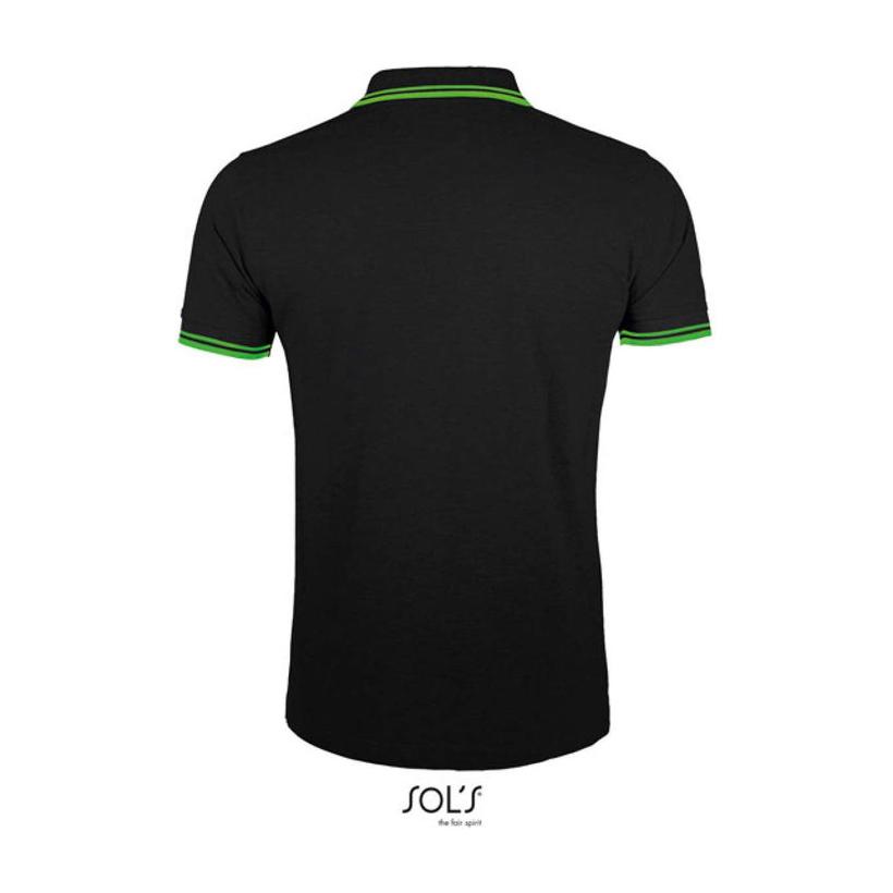 Tricou Polo pentru bărbați Solo's Pasadena Negru XXL