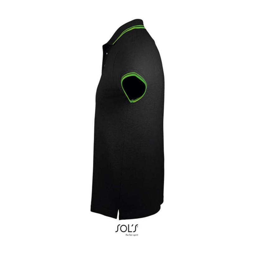 Tricou Polo pentru bărbați Solo's Pasadena Negru XXL