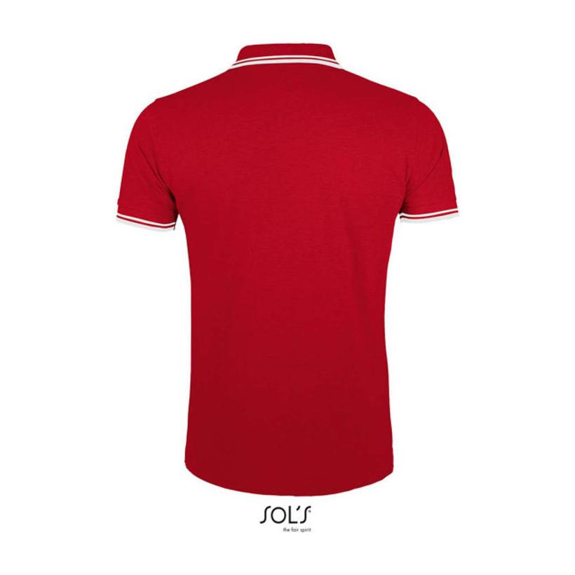Tricou Polo pentru bărbați Solo's Pasadena Rosu XXL