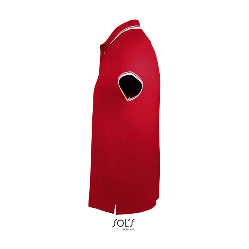 Tricou Polo pentru bărbați Solo's Pasadena Rosu XXL