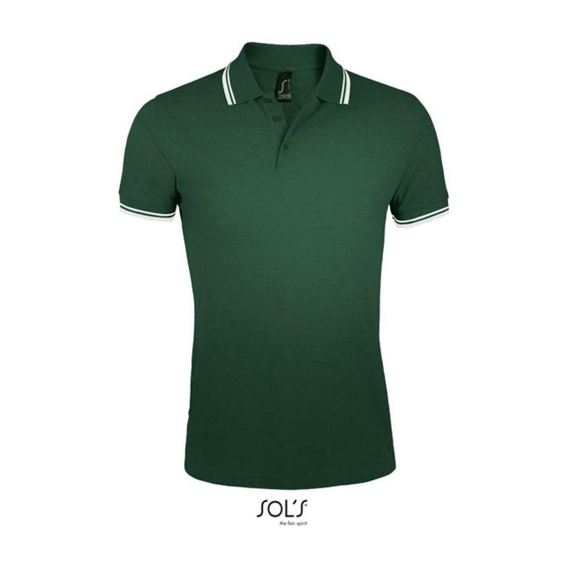 Tricou Polo pentru bărbați Solo's Pasadena Verde L