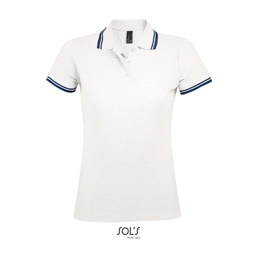 Tricou Polo pentru femei Solo's Pasadena Alb M